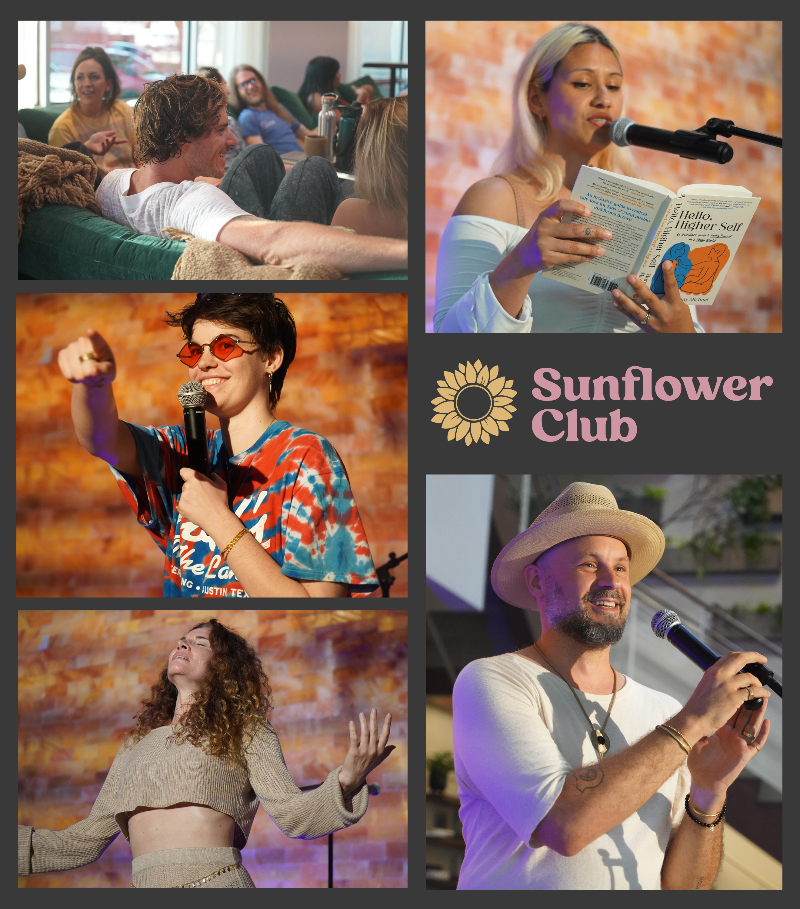 Sunflower Club collage